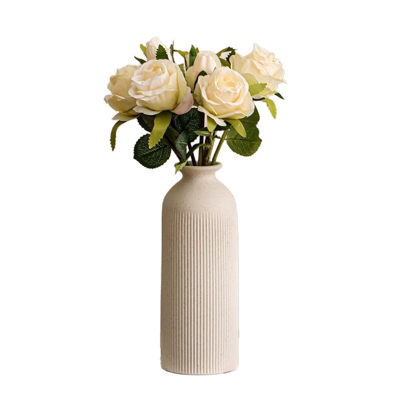 Premium Ceramic Rose Vase for Elegant Home Decor