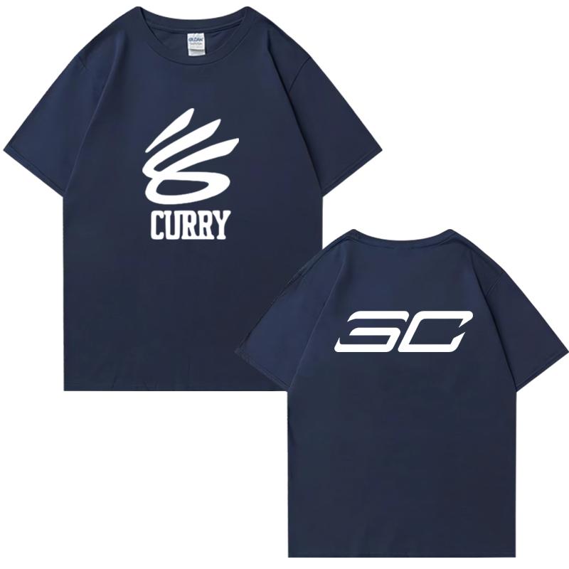 2025 Jinzhou Warriors Curry 30 Basketball train Double Sided Printed Oversized t-shirt Men Women Cotton Unisex Summer clothing