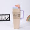 40oz Stainless Steel Travel Mug With Handle Straw Lid Vacuum Insulated Car Cup Outdoor Office Camping