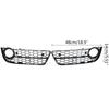 1 Pair Front-Bumper Grille for A5 COUPE/SPORTBACK 2008-2011 CABRIOLET 10-11 Fog Lights Honeycomb Cover Frame Trim
