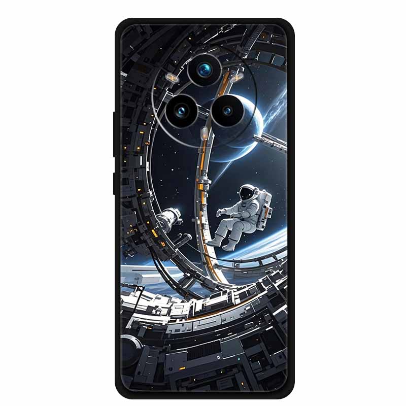 For Realme 14 Pro+ Phone Case Gradient Patterns Back Cover TPU Soft Silicone Protective Funda for OPPO Realme14 PRO Plus Pro +