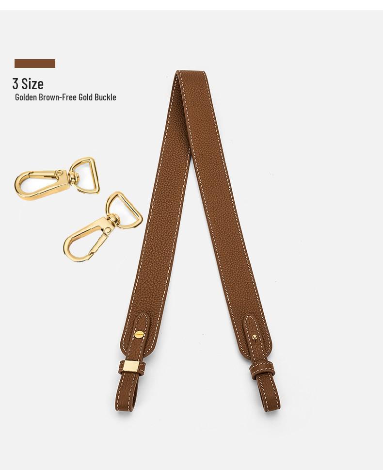 Äkta Läder Lindy Axelremersättning - Crossbody/Underarm Modifieringstillbehör