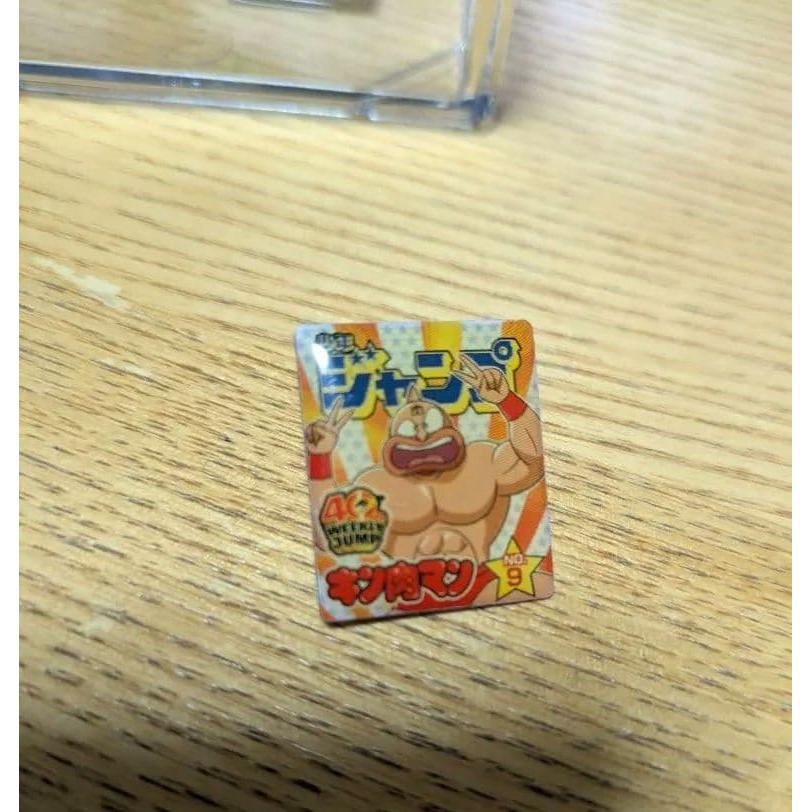 Used Rare Weekly Shonen Jump 40th Anniversary Kinnikuman Pin Badge