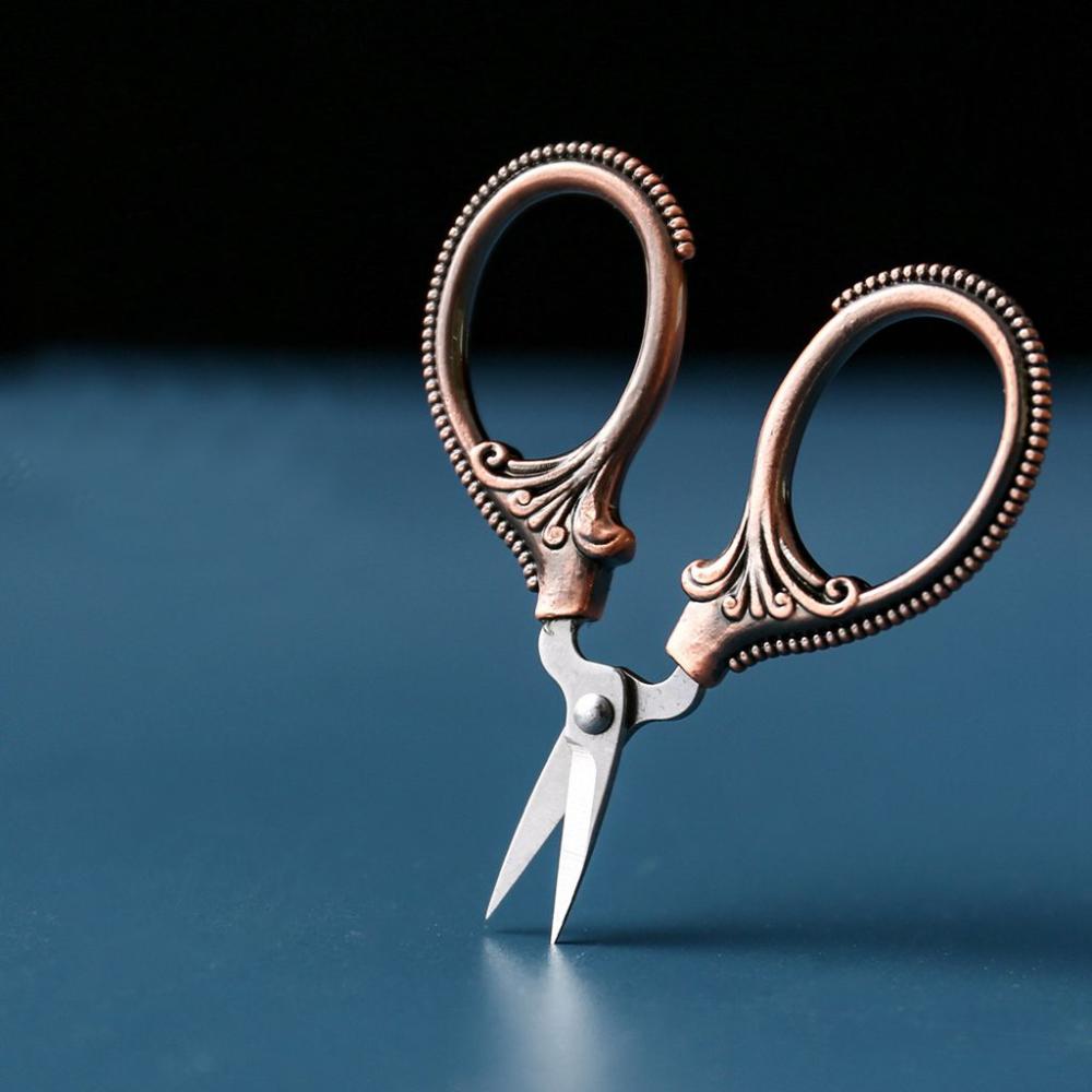

Shear Stainless Steel Household Sharp Retro Sewing Supplies Scissors Tailor Tools Pocket Scissors