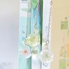 Flower Specimens Bookmark Pendant Metal Book Mark School Office Supply