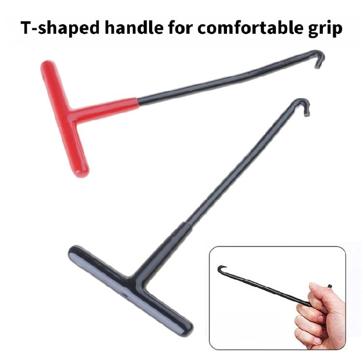 2PCS Motorcycle Brake Spring Hook Tool T Handle Design Suitable for Mower Platform Quick and Safe Exhaust Spring Removal