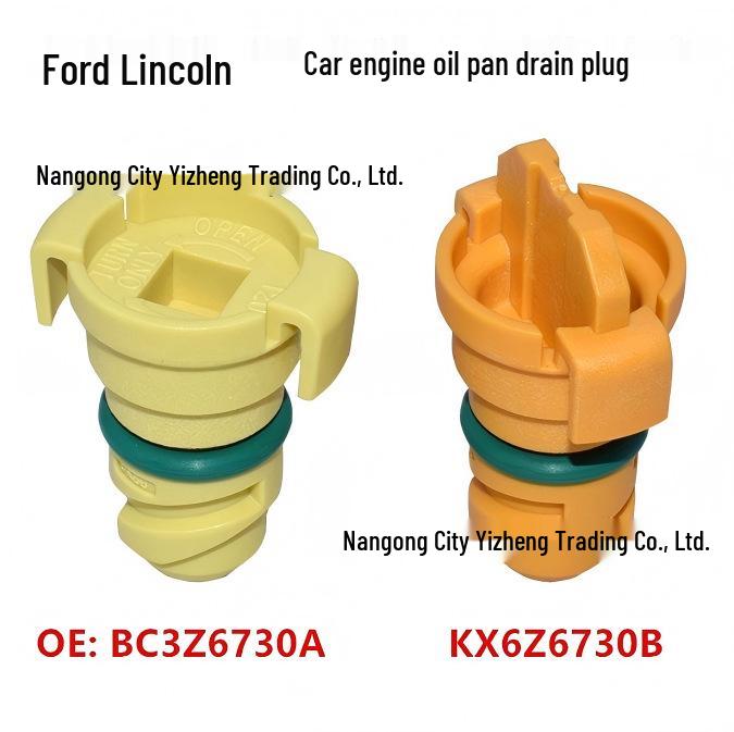 

Engine Oil Drain Plug Stopper for Ford Raptor F150 Mustang Edge Lincoln Navigator Version 1 BC3Z6730A