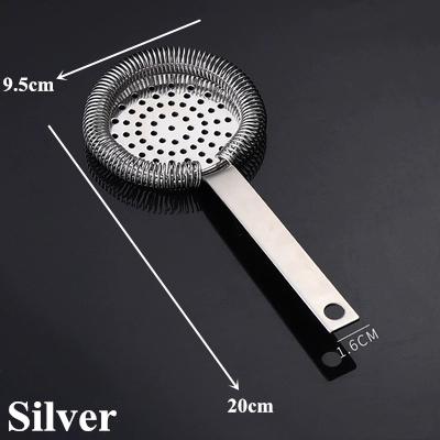 Bar Strainer Sprung Cocktail Strainer Stainless Steel Deluxe Strainer Bar Tools Barware