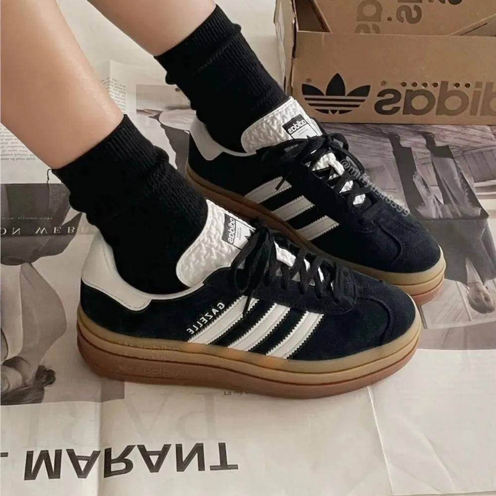 adidas Gazelle Bold Platform Sneakers Black Women s GAZELLE IE0876 240