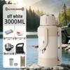 Large Capacity 304 Stainless Steel Thermos Cup - Portable Outdoor Travel Kettle for Hot Water