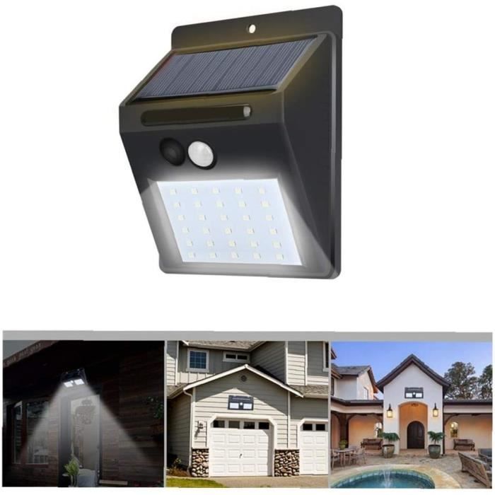 Lampes Solaires Extérieur 30 Led Lampes Solaires Extérieur Étanche Sans Fil De Sonde De Mouvement Lampes De Sécurité Pour Po[u2118]