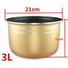 Non Stick Cooking Pot 304 Stainless Steel Rice Cooker Inner Container Replacement Accessories Food Rice Cooker POT