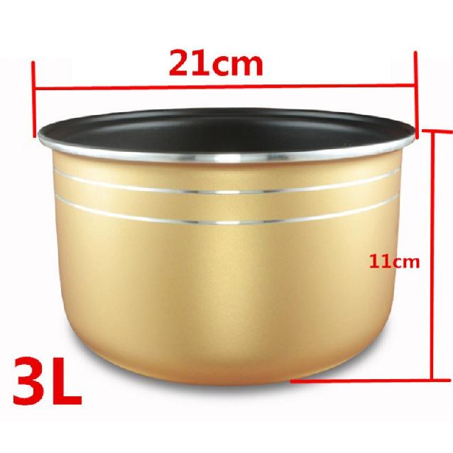 Non Stick Cooking Pot 304 Stainless Steel Rice Cooker Inner Container Replacement Accessories Food Rice Cooker POT