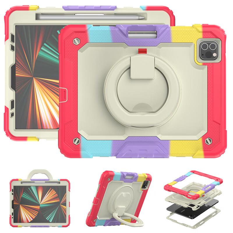 Minimalist Silicone Rotary Stand Case for iPad