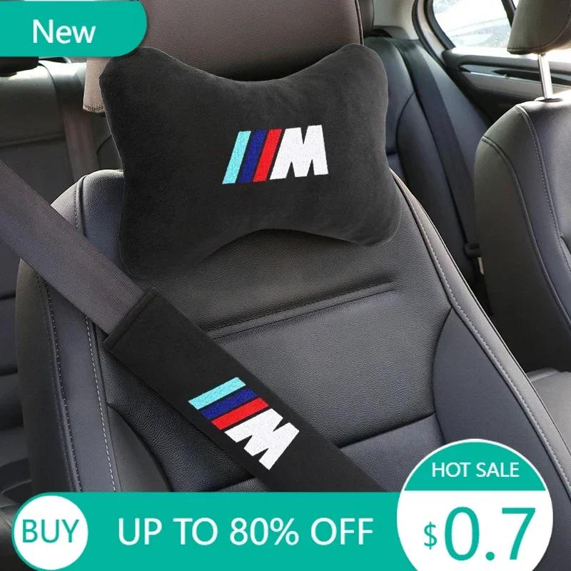 Nowa Poduszka Ochronna na Pasek Bezpieczeństwa Samochodu Poduszka Podtrzymująca Szyję Dla BMW M Power Performance M3 M5 X1 X3 X5 X6 E46 E39