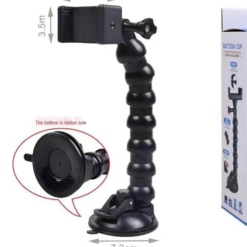 

Гибкий кронштейн-присоска в форме змеи для смартфонов и спортивных камер