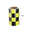 Grid Reflective Tape 10cm*5m Waterproof Self Adhesive High Visibility Caution Warning Safety Strips Reflector Stickers For Truck