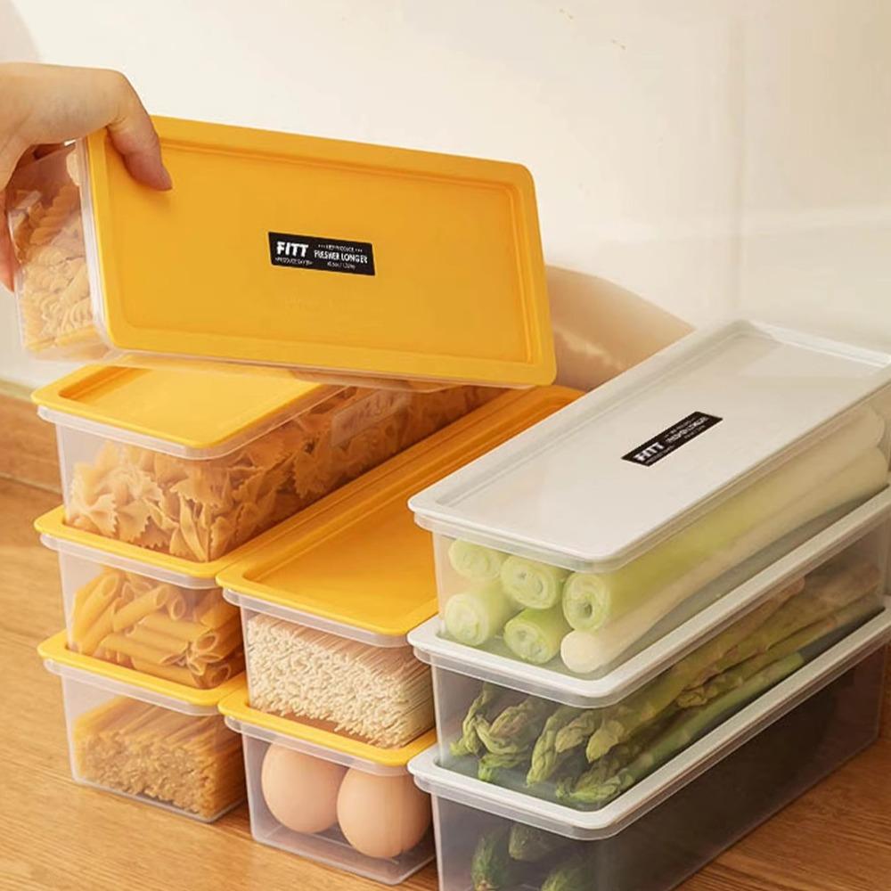 Fresh-Keeping Noodle Spaghetti Container Cereal Preservation Storage Box  Kitchen Accessories