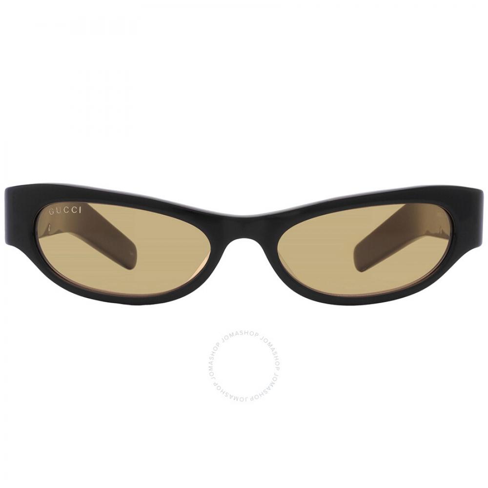 

Желтые женские солнцезащитные очки Gucci «кошачий глаз» GG1635S 001 53