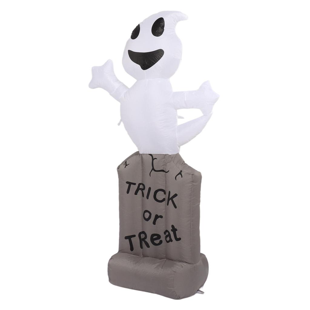 Inflatable Ghosts Tombstones Decoration 5Ft LED IP44 Waterproof With Blower Blow Up Ghosts