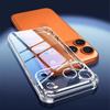 EUCAGR Airbag Transparent TPU Case For iPhone 17 Air 16e 15 14 Pro Max Plus13 12 11 S XR 7 8 6S Cover Clear Shell Coque Fundas