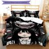 3pcs Thriller Manga Junji Ito Tomie0 Pattern Bedding Set Duvet Cover Set Includes Duvet Cover &pillowcases, Perfect All Season Bedroom Decoration & Gi
