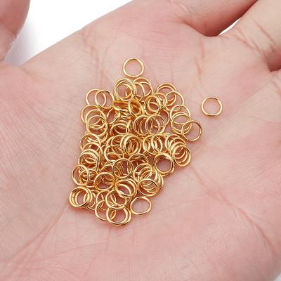 Louleur High Quality Stainless Steel Jump Rings Split Rings Connectors For DIY Jewelry Making Supplies Accessories Wholesale