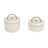 Insulated Lunch Container 304 Stainless Steel Sealed Multifunction Portable Round Thermal Bento Box with Thermal Bag