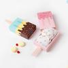 5pcs/10pcs Ice cream Shape Candy Boxes Cartoon Pull-out Tray Kraft Paper Popcorn Box Baby Shower Party Favors Box Birthday Decor