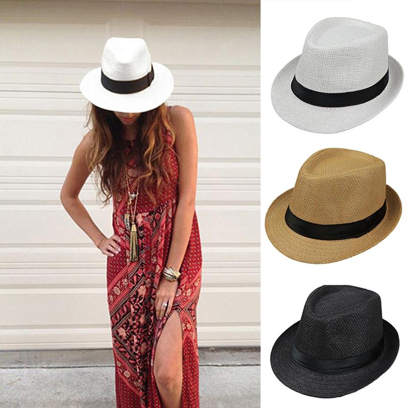 Buy Men Retro Fedora Hats Plaid Felt 