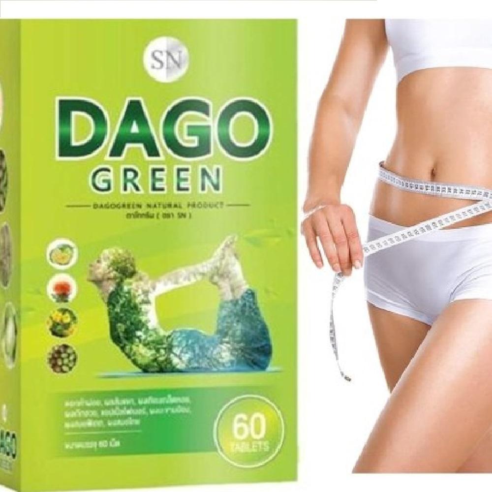 Dago Green Natural Detox Capsules, 60 cap