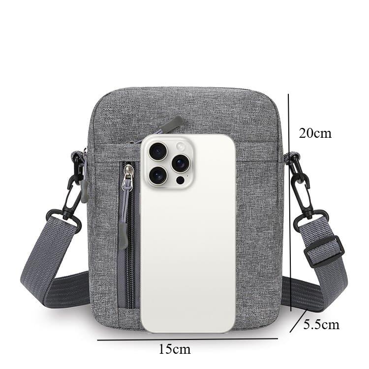 New Men's Lightweight Mobile Phone Bag Messenger Bag