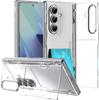 Applicable To Samsung ZFold8Ultra Folding Mobile Phone Case Fold7 Transparent Anti-drop Protective Case Card Holder
