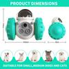 Interactive Food Toy for Dog and Cats, Pet Food Dispensor Tumbler Dog Treat Toy, Dog Slow Feeder Treat Dispensing Puzzle Toys Robot Shape