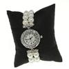 Japanese & Korean Style Pearl Rhinestone Heart Bracelet Watch - Women's Quartz Watch