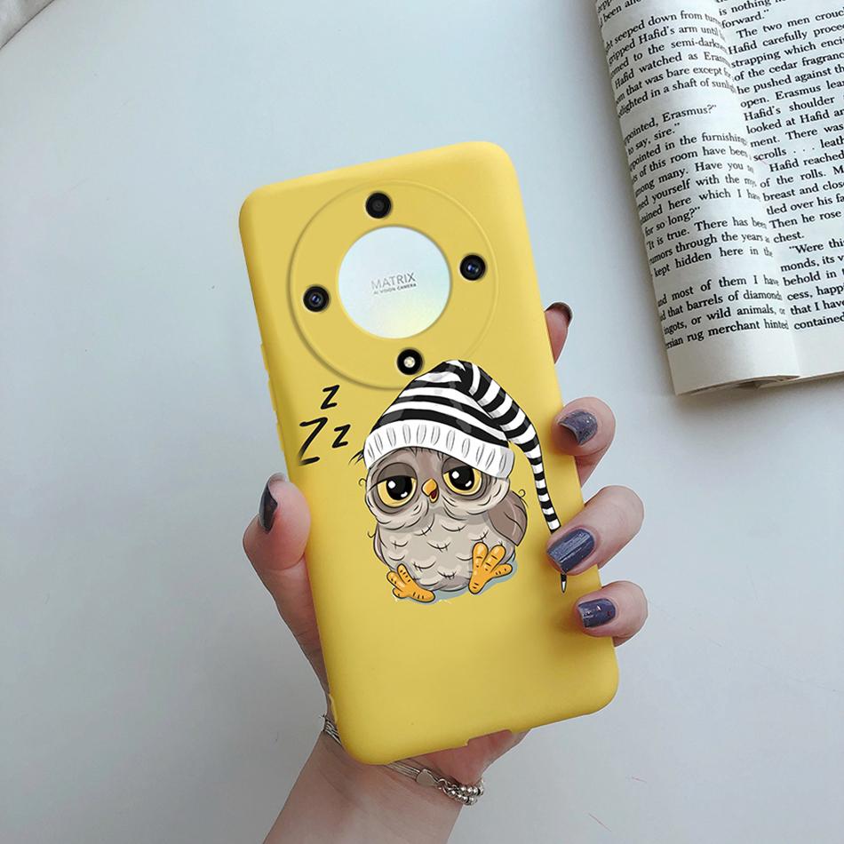Case For Honor X9a X9b 5G Cover Silicone Soft Fashion Flower Back Shell Coque For Honor X9a X9b X9 a X 9 B 2023 Phone Case Funda