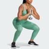 Adidas Optime Power 7/8 Leggings Women Bottoms Green IT6747
