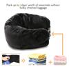 Neck Pillow Travel Pillow Sleeping Pillows Bag With Fillable Cover U Shaped Velvet Pillowcase Storage For Airplane Cylinder