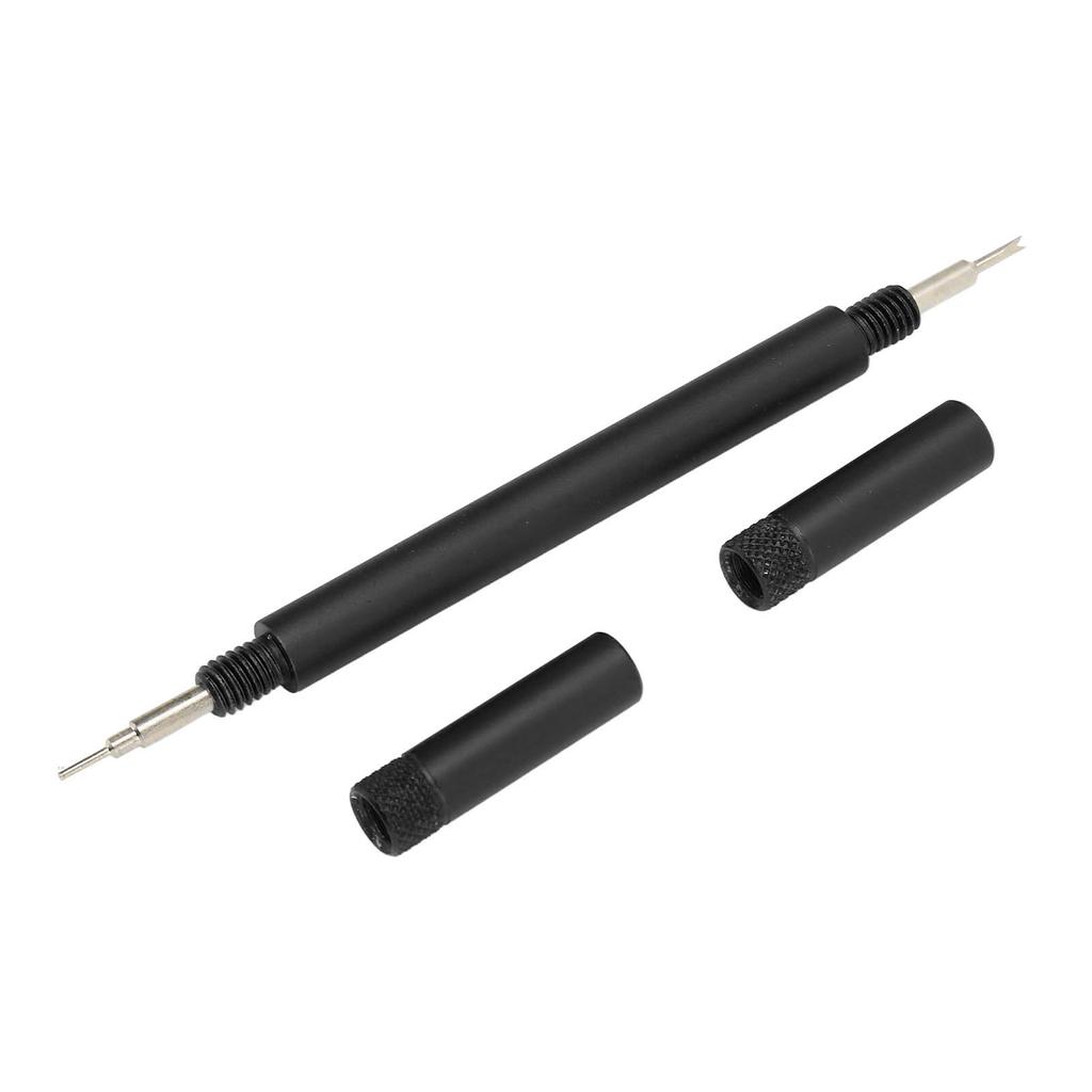 Narzędzie do zdejmowania sprężyn do paska zegarka Czarny profesjonalny stop stali dwustronnej do zdejmowania sworzni ogniw paska zegarka