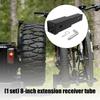 8 Inch Trailer Coupler Extension Bar For Added Clearance With 2 Inch Socket Fits Category III Strong Carbon Steel Construction