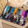 Anime D-DemonS Cool S-SlayerS kleiner Teppich Für Haus Schlafzimmer Dekoration Küche Bad Super Saugfähiger Teppich Teppich Fuß Rutschfest