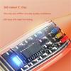 66w Transparent Data Cable Compatible For Huawei 1m Type-c 6a Super Fast Charging Pd Charger Cable With Light