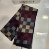 Men's warm and cozy winter muffler, soft and comfortable even on sensitive skin, beige, red, navy, and check mixed VM1M4BR102
