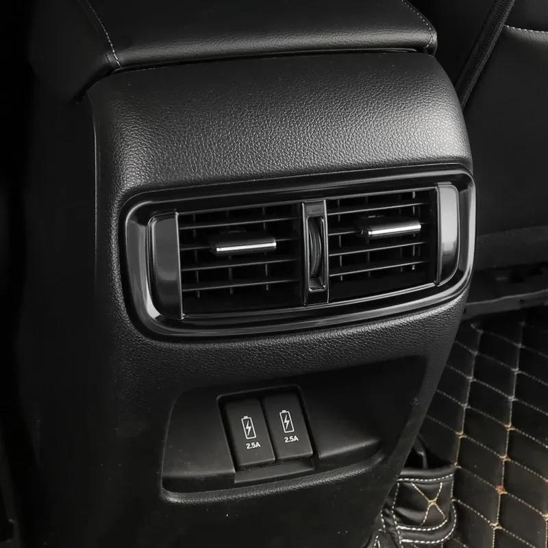 For Honda CRV CR-V C-RV 2017- ABS Carbonfiber Armrest  Window Swtich Cover Gear Shift Panle Air Outlet Steering Wheel Cover