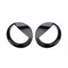For Jeep Patriot 2011-2017 2Pcs ABS Front Bezels Light Headlight Trim Cover Decor Lamp Hoods Black Auto Car Styling Accessories
