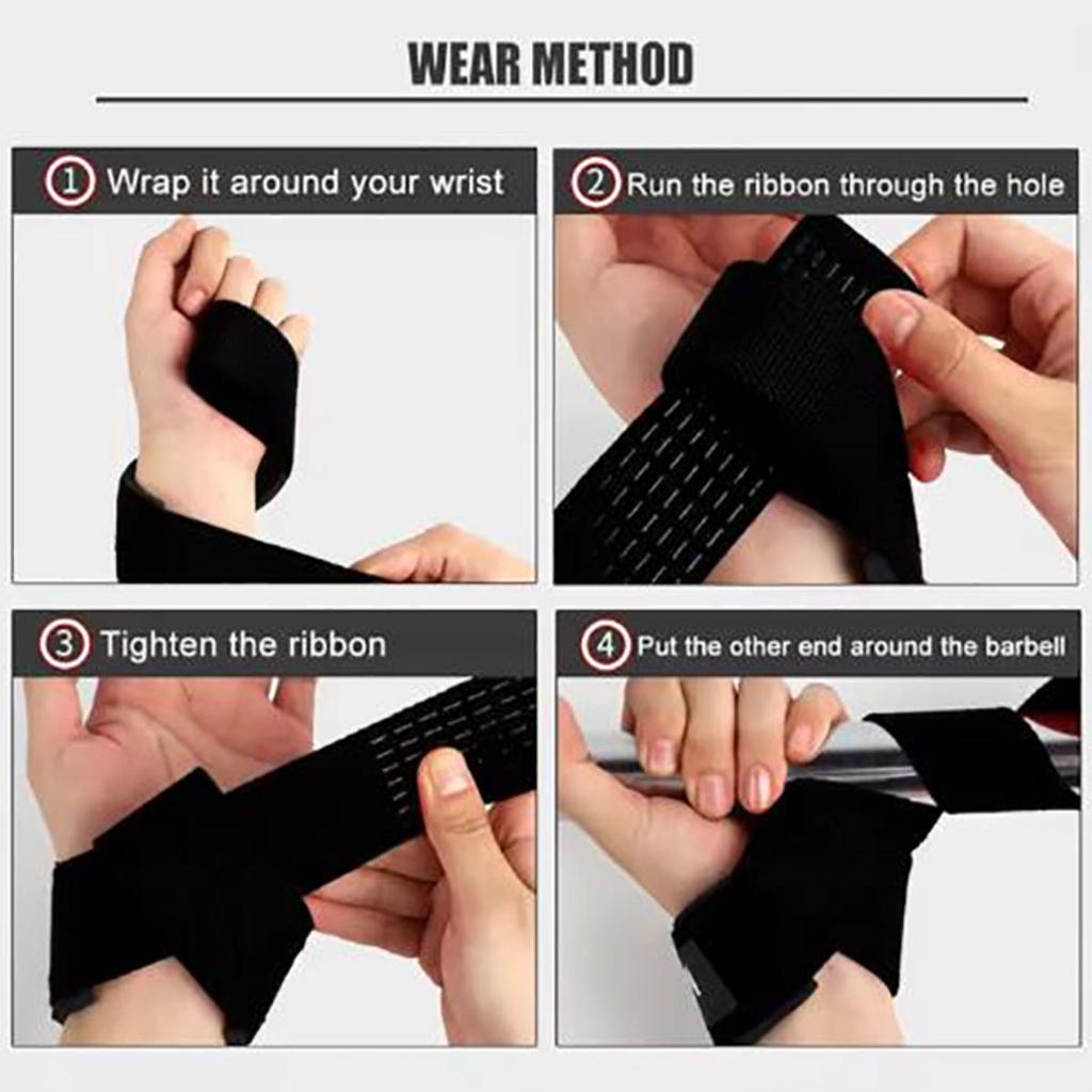 Lifting Strap Wrist Strap Weightliftings Deadlifts Tape Weightliftings Tape for Women Man  Gym Lifting Grip