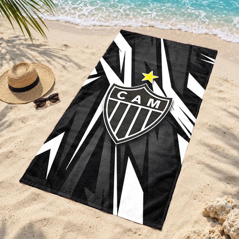 Clube Atletico Mineiro Microfiber Beach Towel Quick Dry Sand Free Lightweight Beach Towels for Travel Swimming Camping