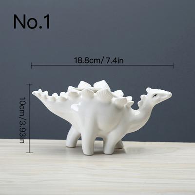 Schattige Dinosaurus Bloempot Keramische Vetplantenpot Plantenpot Plantenbak Bonsai Woondecoratie Binnendecoratie Bureaublad Ornamenten