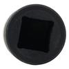 Adaptor Priză 80mm Negru Bormașină Electrică Cheie Tubulară Hexagonală Hexagonal