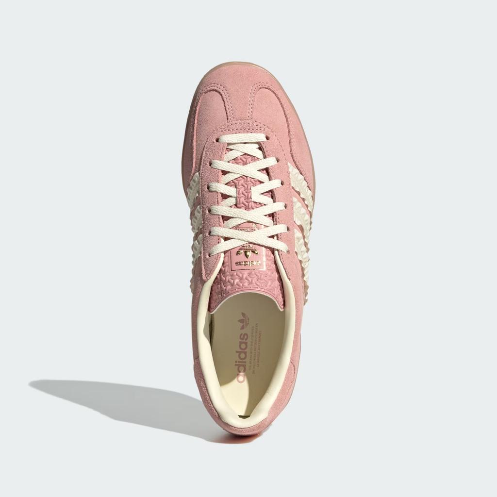 JS1413 adidas Originals Gazelle Indoor Wonder Mauve Crew White Gum 3 (Women's)